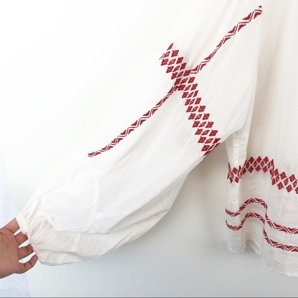 NEW JOIE | Isandro Embroidered Balloon Sleeves A34 - Picture 9 of 16